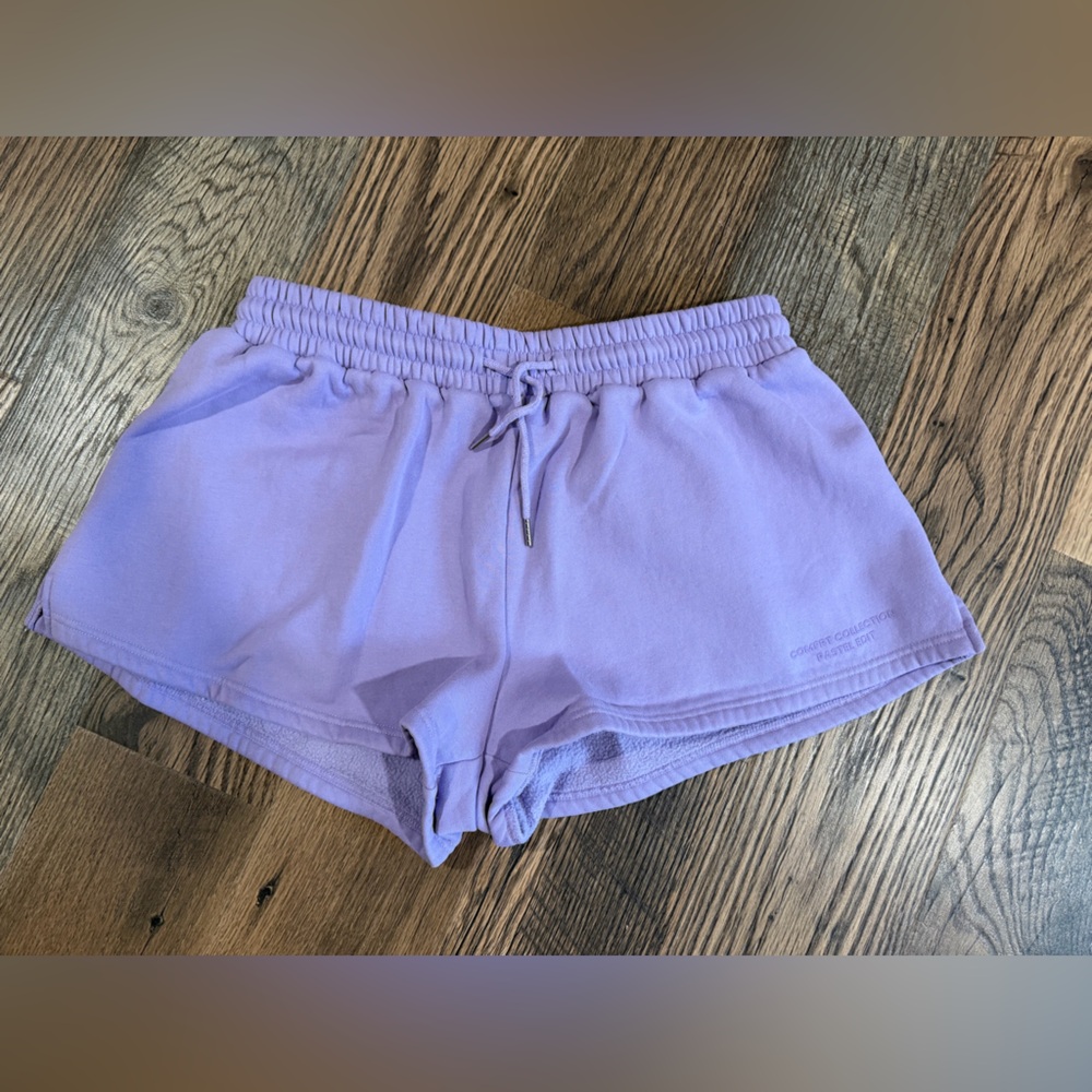 Lavender Comfort Drawstring Shorts